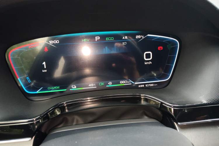 Used BYD Tang New Energy 2023 DM-i Champion Edition 112KM Prestige Model Instrument Cluster