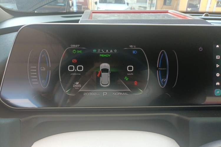 Used ORA Good Cat 2023 401 km Standard Range Luxury Version Lithium Iron Phosphate Instrument Cluster