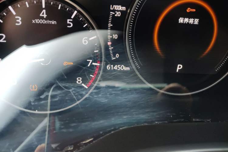 Used Mazda 3 Axela 2021 1.5L Automatic Zhiyue Edition Odometer Close Up