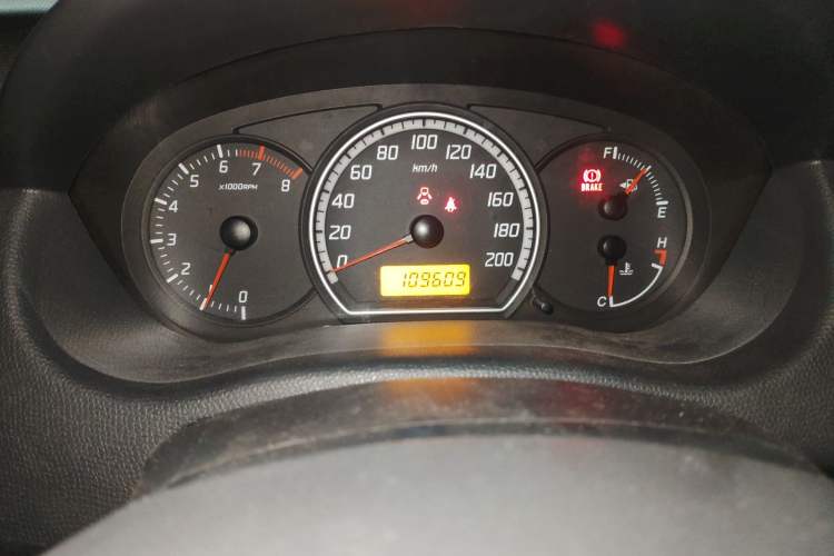 Used Suzuki Swift 2011 1.5L Manual Sport Audiovisual Edition Odometer Close Up