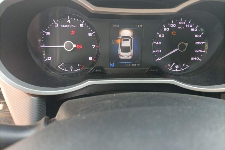 Used Geely Auto Emgrand GL 2018 1.4T Manual Elite Smart Connectivity Version Odometer Close Up