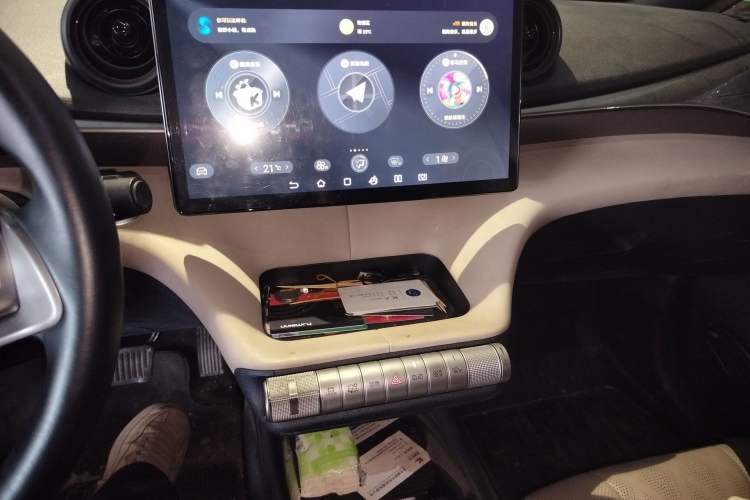 Used BYD Dolphin 2023 420 km Fashion Edition Audio And AC Panel