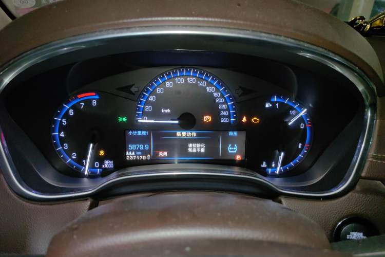 Used Cadillac SRX 2013 3.0L Luxury Model Instrument Cluster