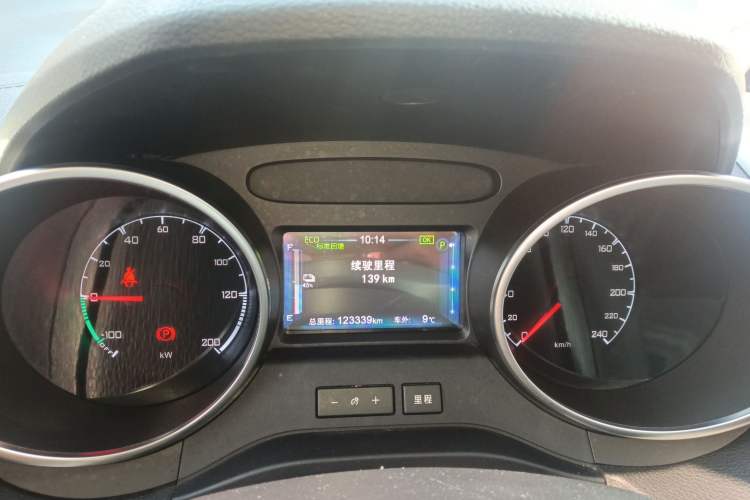 Used BYD Yuan New Energy 2019 EV360 Smart Connect Leading Model Instrument Cluster