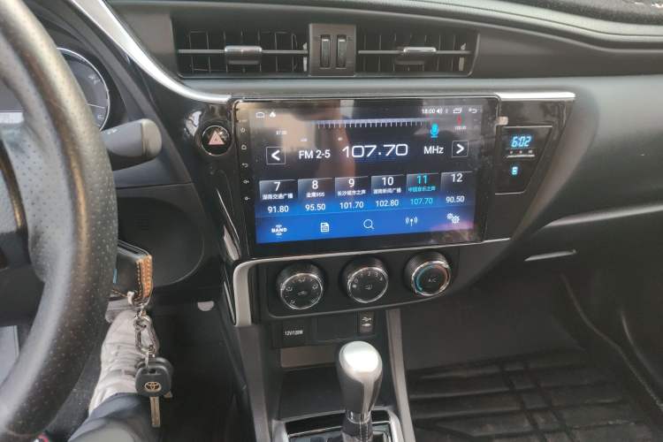 Used Toyota Levin 2017 Revised 185T CVT Elite Edition China V Standard Audio And AC Panel