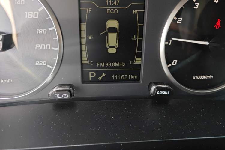 Used Chery Tiggo 7 2022 Super Edition 1.5T CVT Super Warrior Odometer Close Up