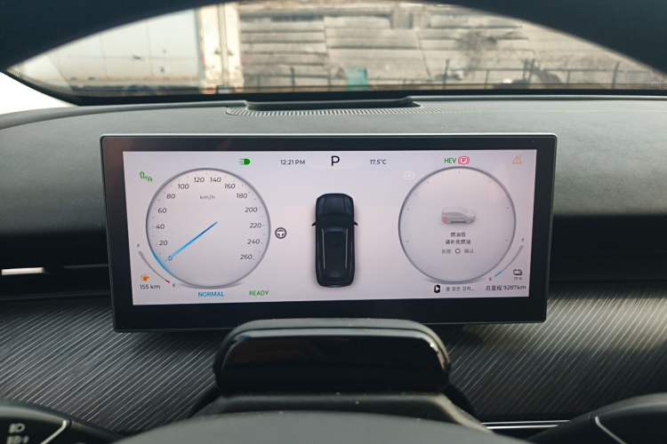 Used Chery Fengyun T9 2024 120 Long-Range Flagship Version 7 Seats Ternary Lithium Instrument Cluster