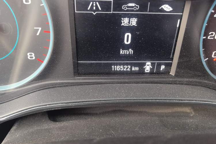 Used Chevrolet Cruze 2018 320 Automatic Pioneer Sunroof Edition Odometer Close Up