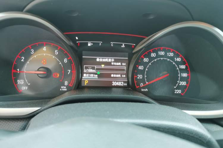 Used Chevrolet Monza 2019 RS 330T Automatic Comfort Edition China VI Standard Instrument Cluster