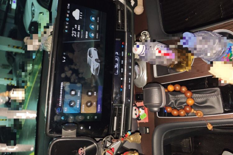 Used Toyota Granvia 2024 2.5L Hybrid Prestige PLUS Four-Wheel Drive Version Audio And AC Panel