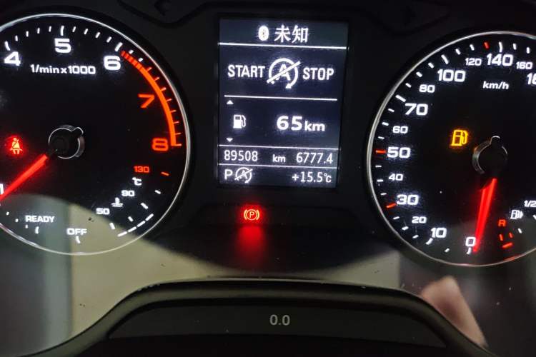 Used Audi A3 2020 Limousine 35 TFSI Sporty Version China VI Odometer Close Up