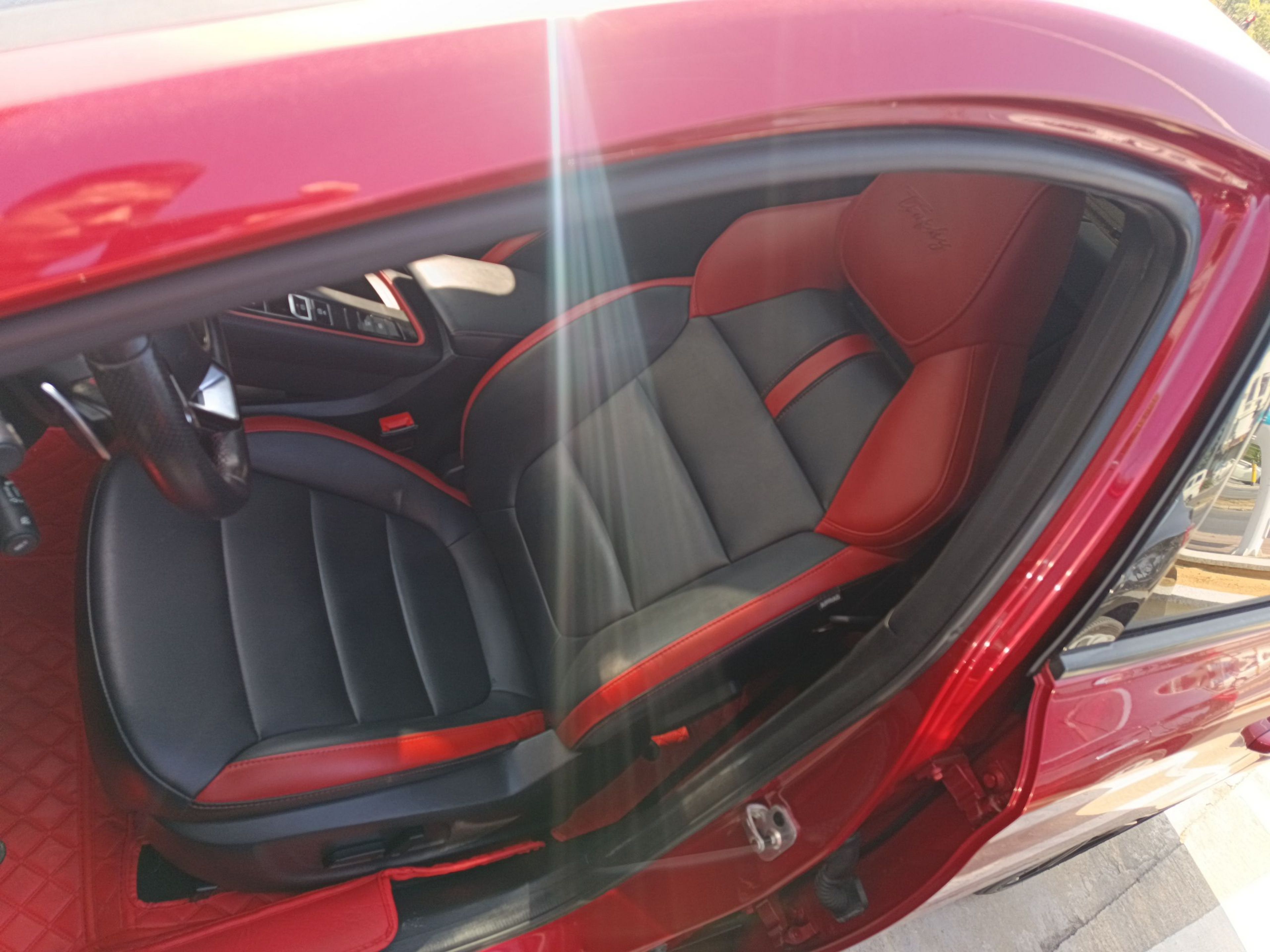 Avant de la voiture