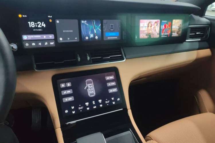 Used Li Auto ONE 2021 Extended-Range 6-Seater Version Audio And AC Panel