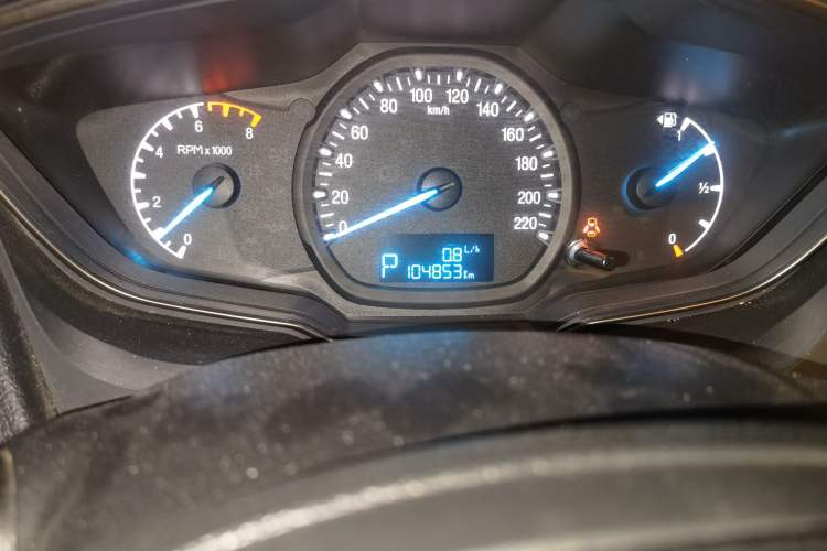 Used Ford Escort 2015 1.5L Automatic Comfort Edition Odometer Close Up