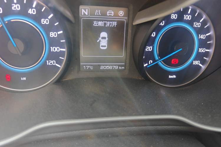 Used CHANGAN Eado New Energy 2019 EV460 Smart Edition Odometer Close Up