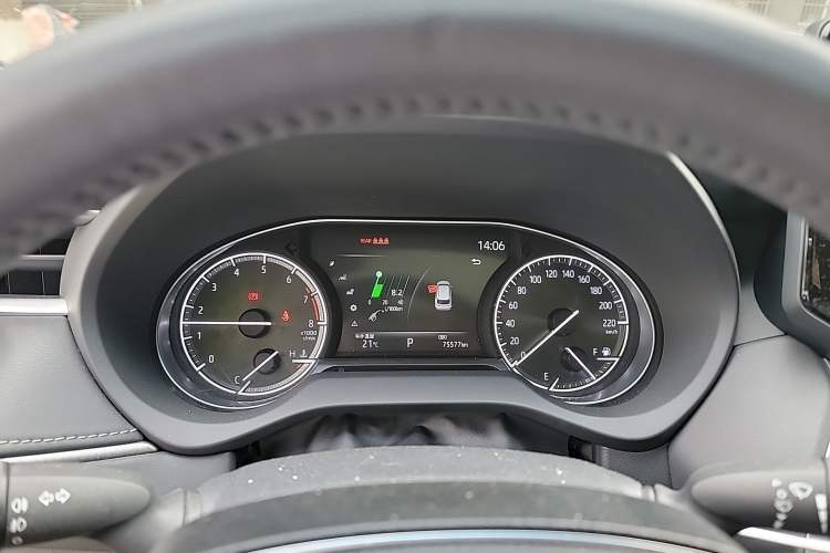 Used Toyota Harrier 2022 2.0L CVT Two-Wheel Drive Luxury Edition Instrument Cluster