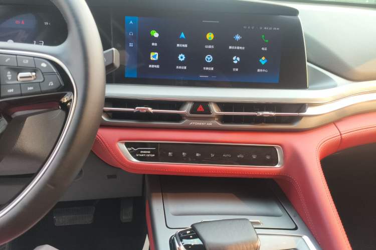 Used CHANGAN CS75 PLUS 2022 2.0T Automatic Pilot Version Audio And AC Panel