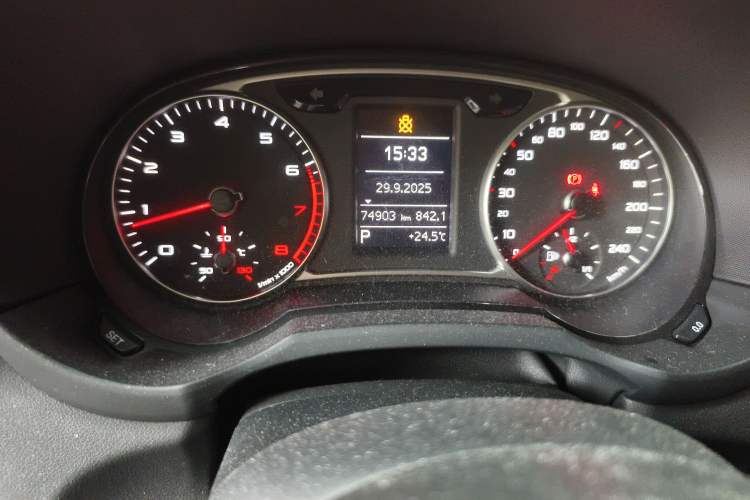 Used Audi A1 2016 30 TFSI Sportback S Line Sports Edition Odometer Close Up