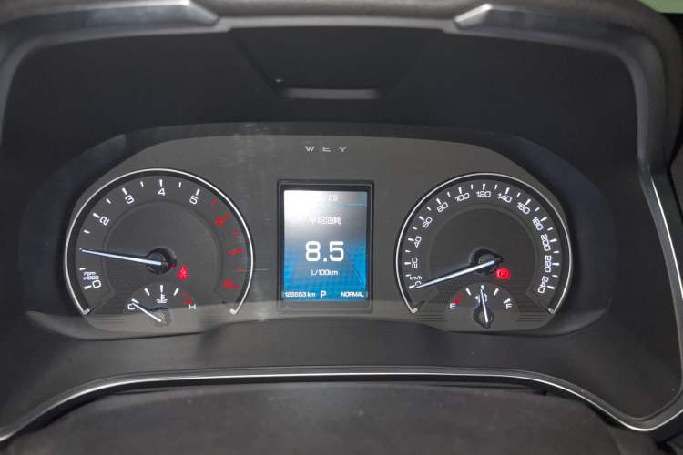 Used Wey VV5 2017 2.0T Ultra-Luxury Version Instrument Cluster