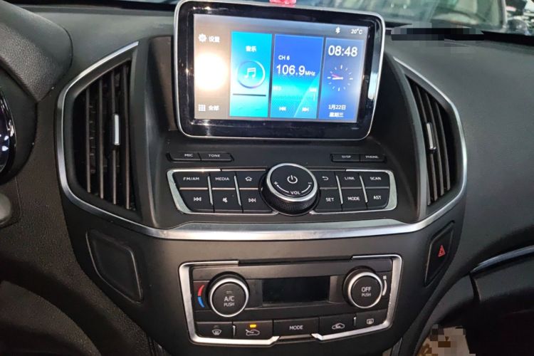 Used Dongfeng Aeolus AX5 2017 1.4T Automatic Qushang Model Audio And AC Panel