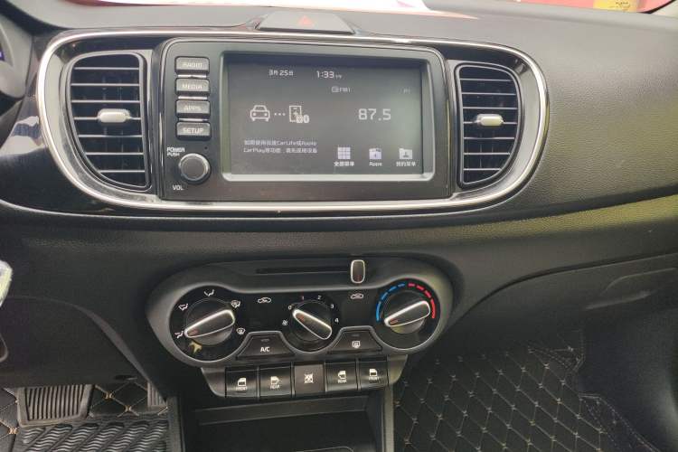 Used Kia Pegas 2020 Revised Version 1.4L Automatic Elite Connect Edition Audio And AC Panel