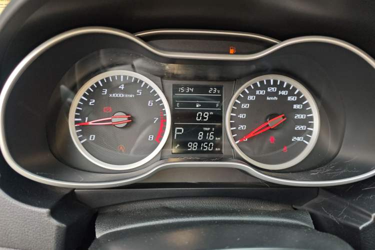 Used Bestune X40 2017 1.6L Automatic Prestige Edition Instrument Cluster