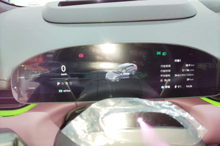 Used Zeekr 007GT 2025 Rear-Drive Intelligent Driving Version 75 kWh Instrument Cluster