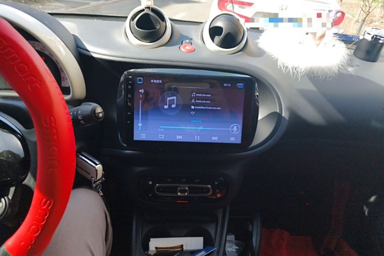 Used smart fortwo 2018 1.0L 52kW Hardtop Dynamic Version China V Audio And AC Panel