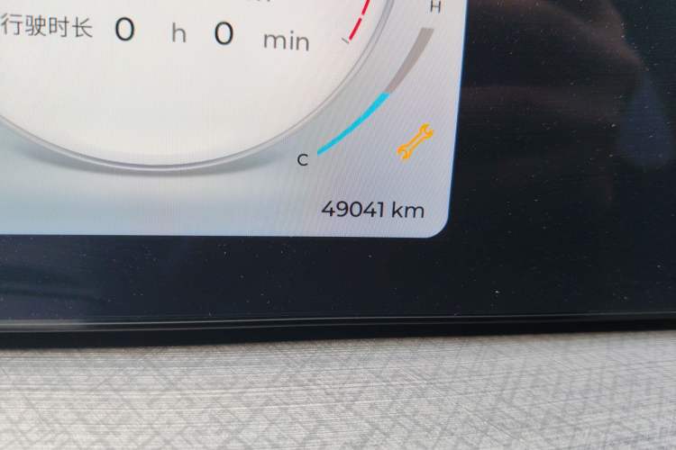 Used Chery Tiggo 9 2023 2.0T Dual-Clutch Two-Wheel Drive Luxury Edition 7 Seats Odometer Close Up