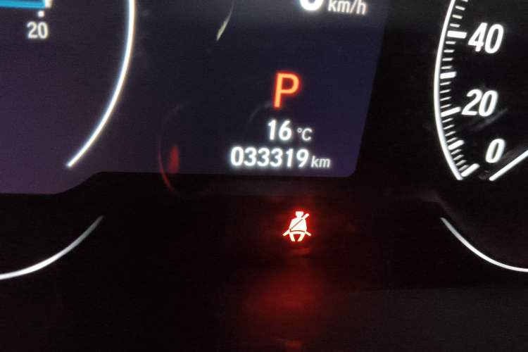 Used Honda Inspire 2022 260TURBO Jingyue Version Odometer Close Up