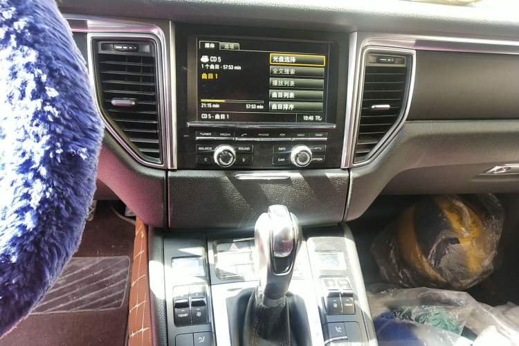 Used Porsche Macan 2014 Macan 2.0T Audio And AC Panel