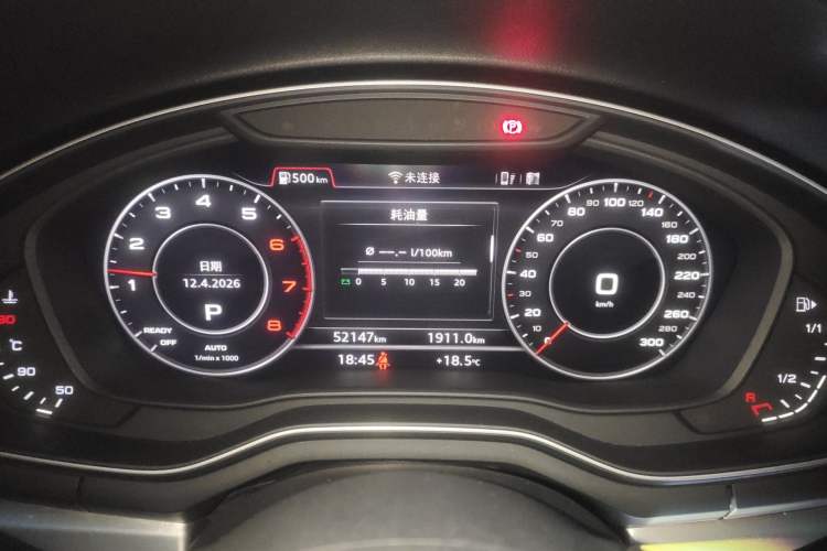 Used Audi A4L 2019 40 TFSI Fashion Edition China VI Emission Standard Instrument Cluster