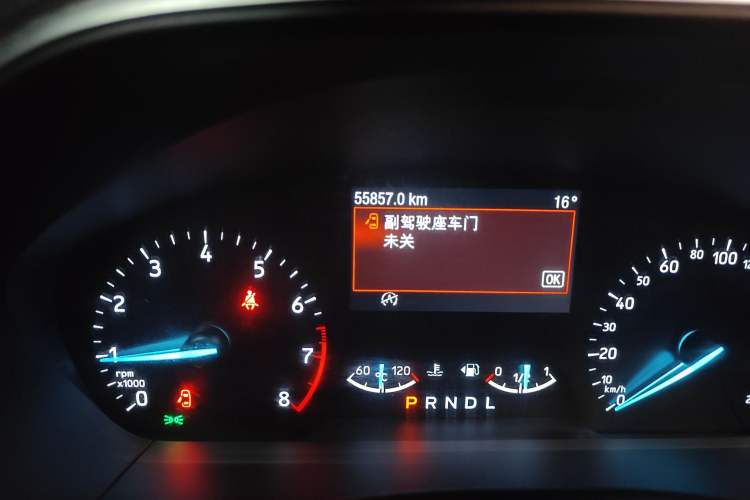 Used Ford Focus 2020 Hatchback EcoBoost 180 Automatic Trend Edition Odometer Close Up