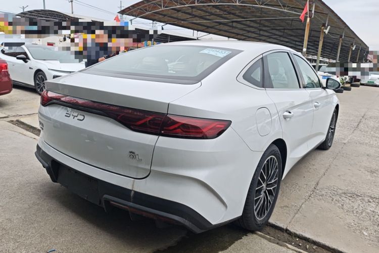 Used BYD Qin L 2024 DM-i 120KM Excellence Model Rear Right 45 Deg