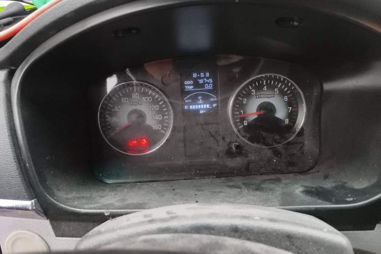 Used Jinbei New Hiace X30L 2016 1.5L Wealth Edition DLCG14 Odometer Close Up