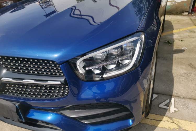 Used Mercedes-Benz GLC Coupe 2020 GLC 260 4MATIC Coupe SUV Left Front Headlight