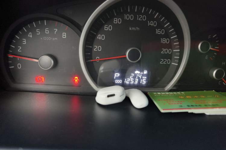 Used Kia Sportage 2013 2.0L Automatic Two-Wheel Drive GLS Trim Odometer Close Up