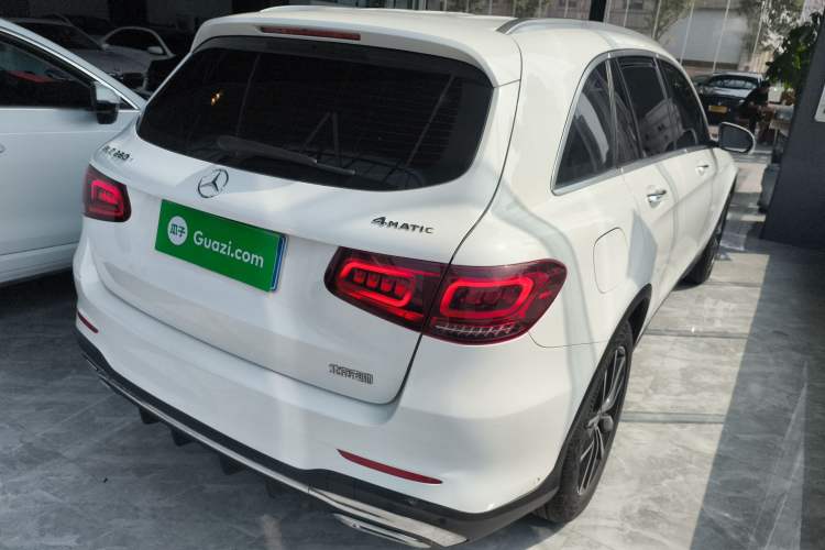 Used Mercedes-Benz GLC 2021 GLC 260 L 4MATIC Luxury Model Rear Right 45 Deg