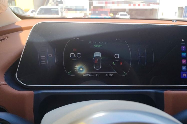 Used ORA Good Cat 2022 Morandi Edition 400km Standard Range Premium Version Lithium-Ion Battery Instrument Cluster