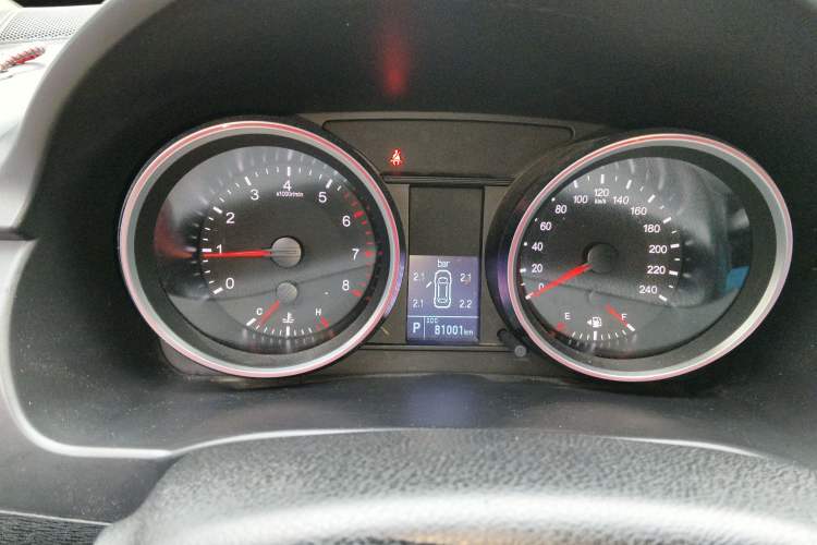 Used Haval H6 2017 Blue Label Sport Edition 1.5T Automatic Two-Wheel Drive Luxury Model Instrument Cluster