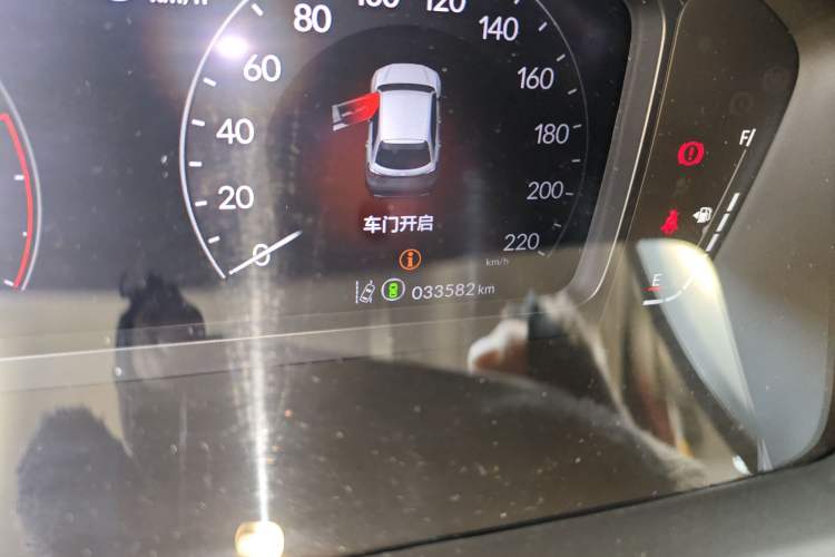 Used Honda HR-V 2023 240TURBO Trendy Edition Odometer Close Up