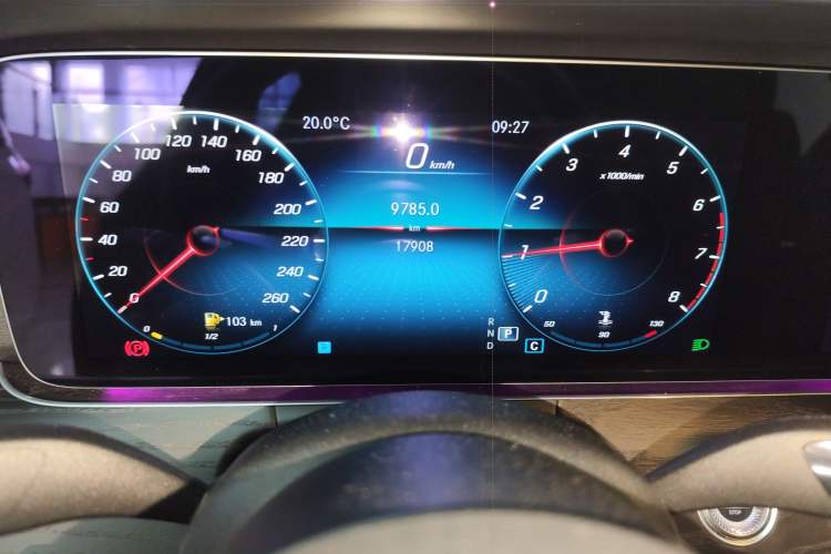 Used Mercedes-Benz E-Class 2021 Restyled E 300 L Sporty and Stylish Edition Instrument Cluster