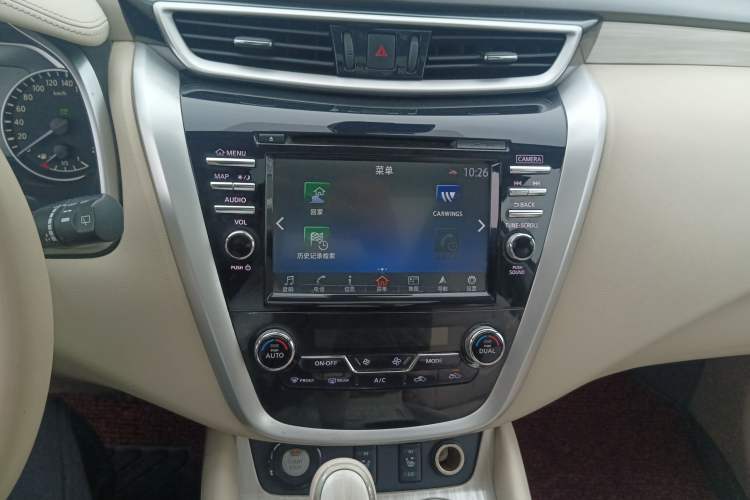 Used Nissan Murano 2015 2.5 S/C HEV XL Two-Wheel Drive Hybrid Luxury Edition Audio And AC Panel
