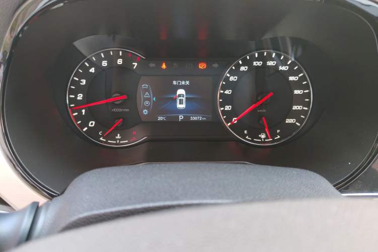 Used CHANGAN CS35PLUS 2018 1.6L Automatic Changlian Edition China V Standard Odometer Close Up