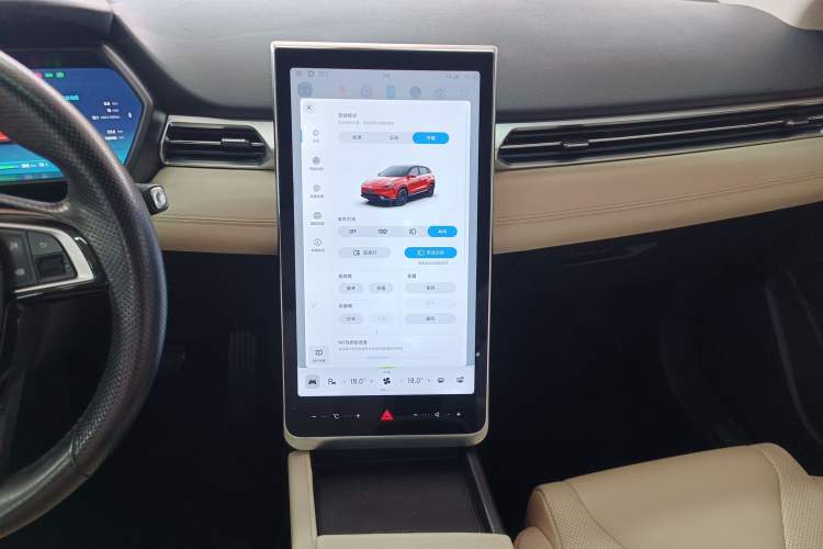 Used XPeng G3 2020 520i Luxury Edition Audio And AC Panel