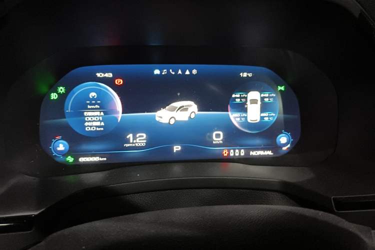 Used Haval F7 2020 2.0T All-Wheel Drive iJoy Instrument Cluster