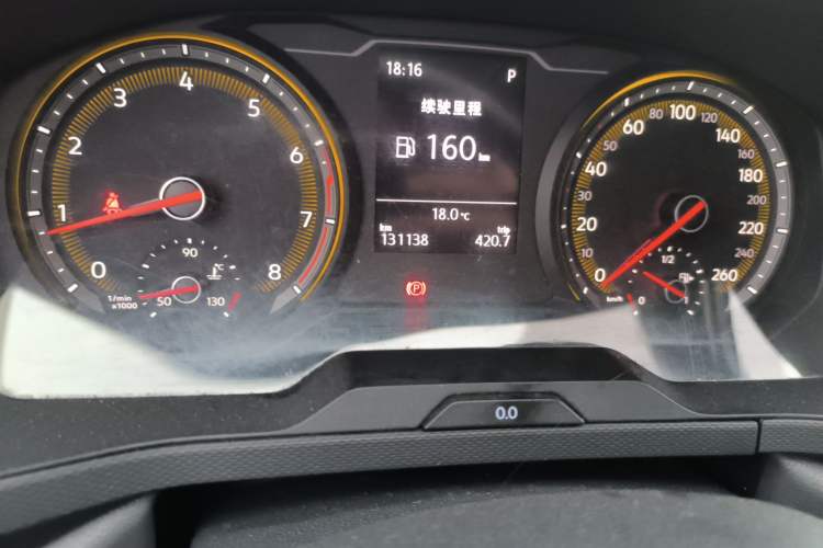 Used Volkswagen Tharu 2019 280TSI Two-Wheel-Drive Trend Edition China V Standard Odometer Close Up