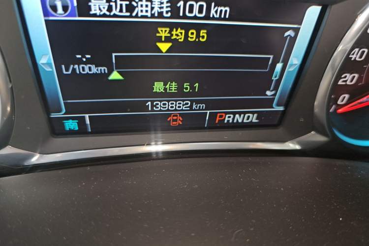 Used Chevrolet Equinox 2018 535T Automatic YuJie Edition Odometer Close Up