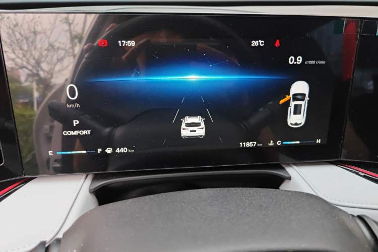 Used CHANGAN OSHAN X5 PLUS 2023 1.5T DCT Navigation Edition Instrument Cluster