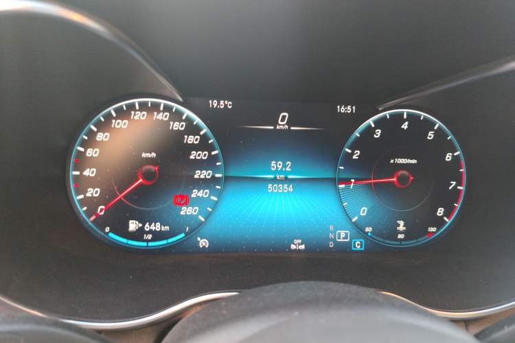 Used Mercedes-Benz C-Class 2021 C 200 L Fashion Edition Sport Version Instrument Cluster